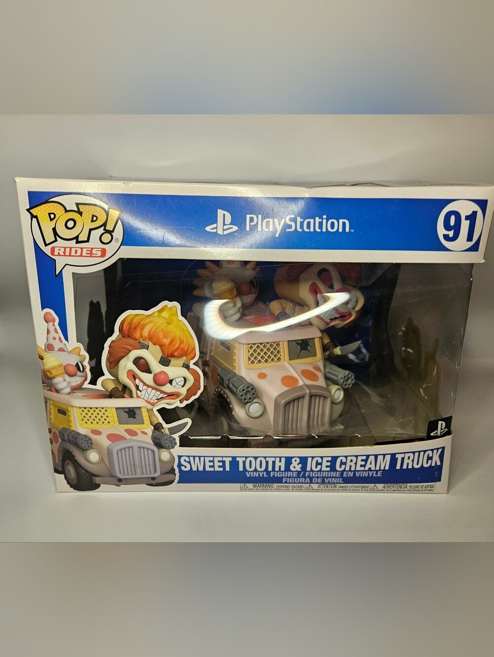 Funko Pop! Rides Twisted Metal Sweet Tooth & Ice Cream Truck PlayStation #91